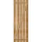 Ekena Millwork Spaced Board-n-Batten Shutters w/Z-Bar, Rough Sawn Western Red Cedar, 28 7/8W x 82H, PR RBS06Z29X082RWR - alternate 2